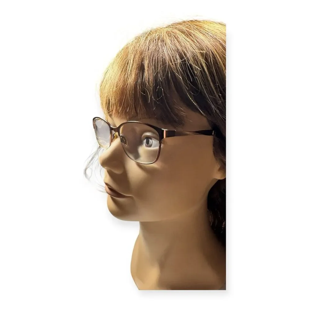 Altair Genesis Glasses‎ G5050 Eyeglasses Full Rim Gold/Brown Frame 53-16-135mm